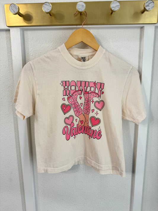 Howdy Valentine Boxy Graphic Tee