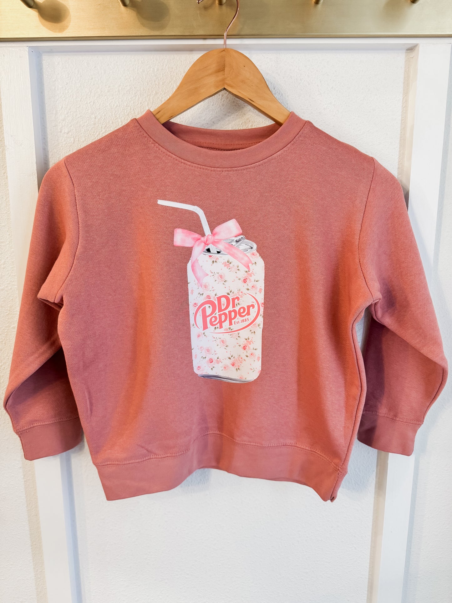 Dr. Pepper Bow Graphic Sweatshirt