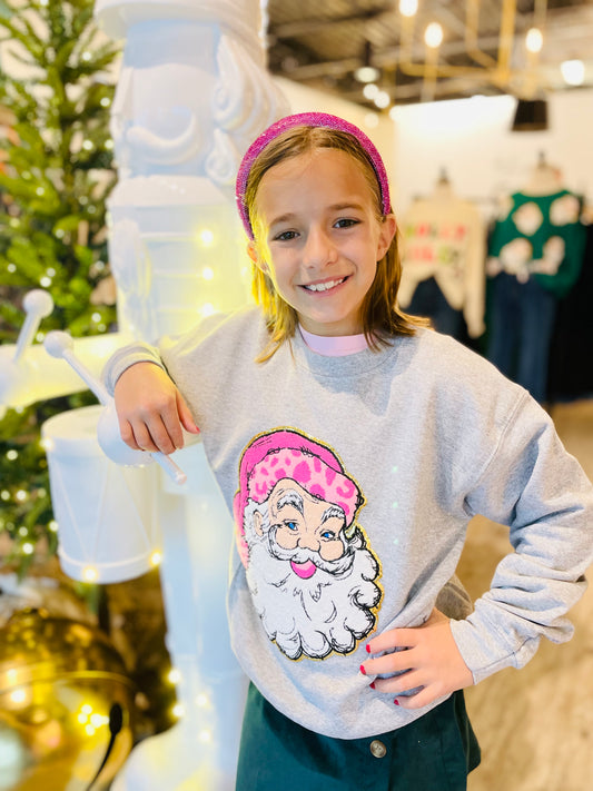 Tween Santa Christmas Sweatshirt